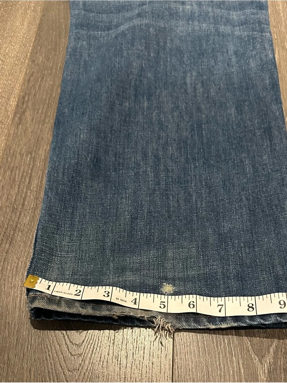 Ralph Lauren Double RL Men's Washed Blue Relaxed Jeans